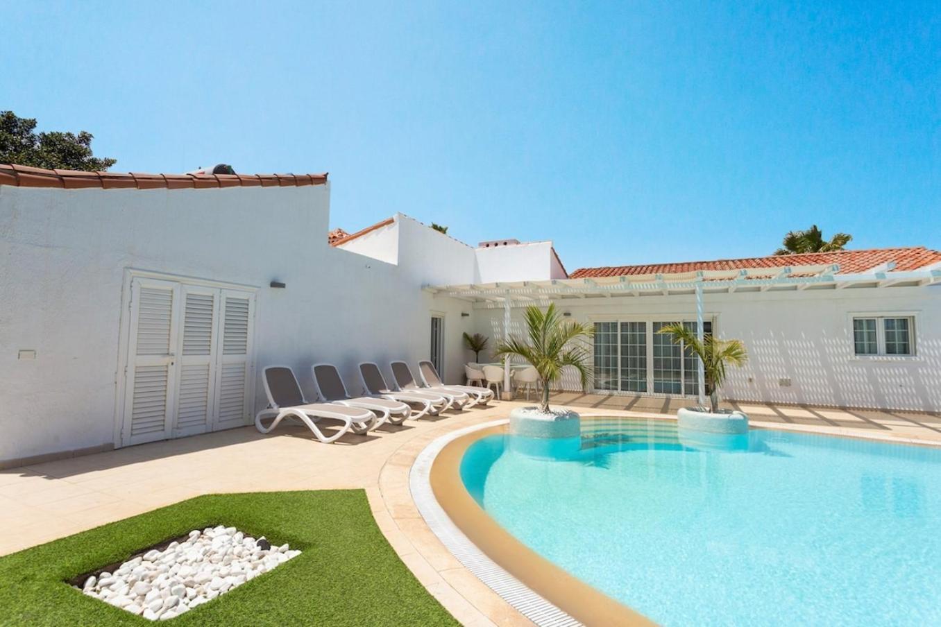 Alamos Park-Stunning Villa In Huge Private Grounds San Miguel de Abona Exteriör bild